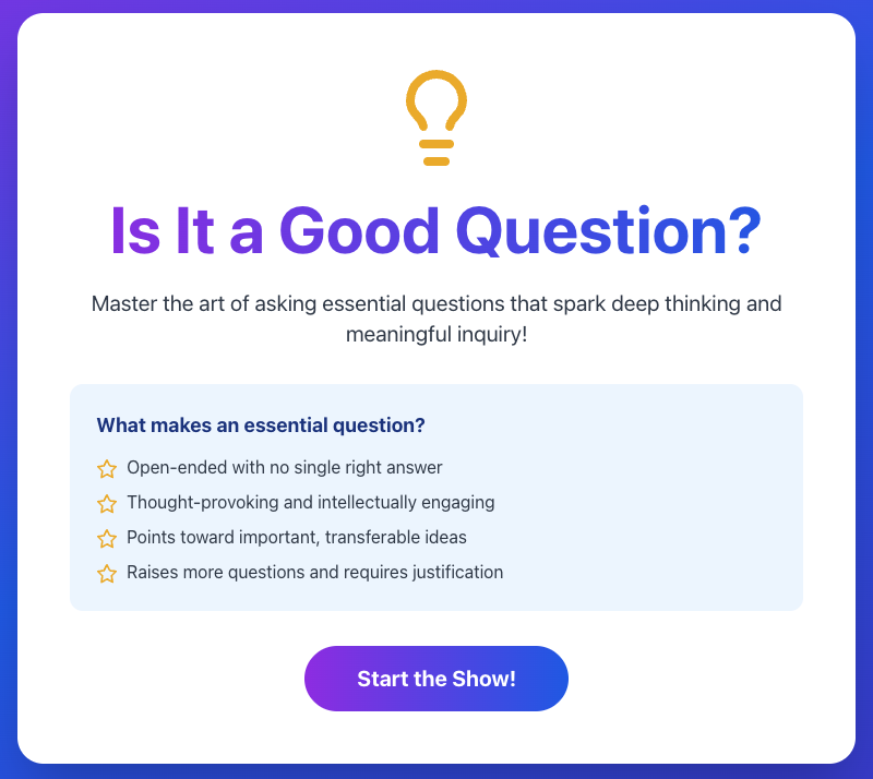 How AI Can Build Inquiry Skills in the Classroom